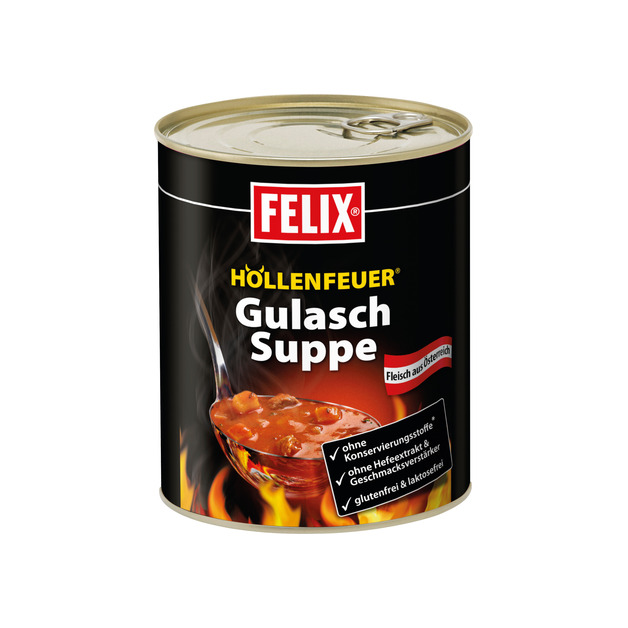 Felix Höllenfeuer Gulaschsuppe 800 g