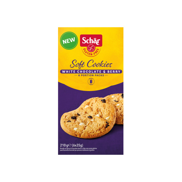 Schär Soft Cookies White Choco 210 g