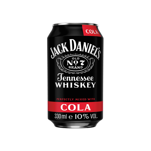 Jack Daniels Whiskey-Cola aus den USA 0,33 l