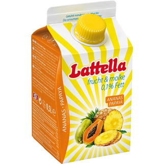 Lattella 0,5l Ananas/Papaya