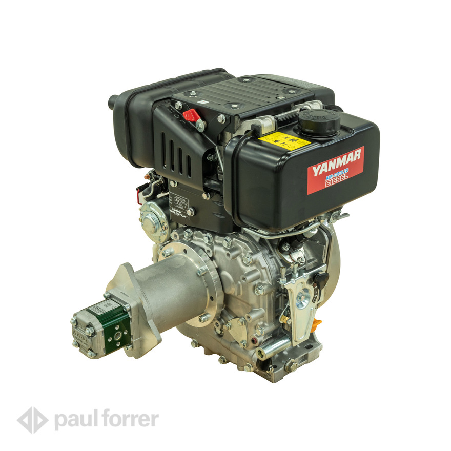 Paul Forrer AG - YANMAR Dieselmotor mit Zahnradpumpe 4.9 kW