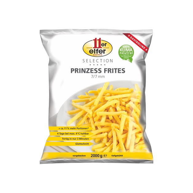 11er Prinzess Frites tiefgekühlt 2 kg