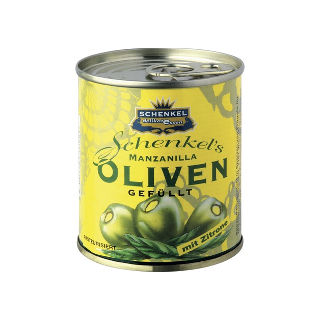 Schenkel Oliven mit Zitrone 200 g