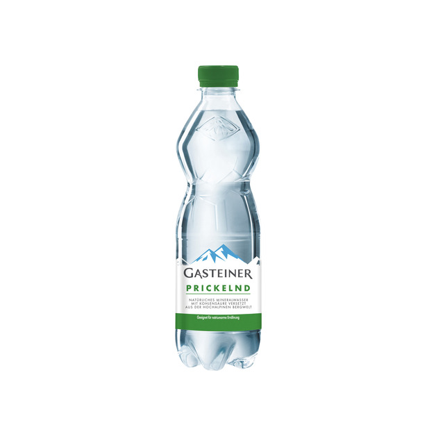 Gasteiner Kristallklar Sparkling Mineralwasser 0,5 l