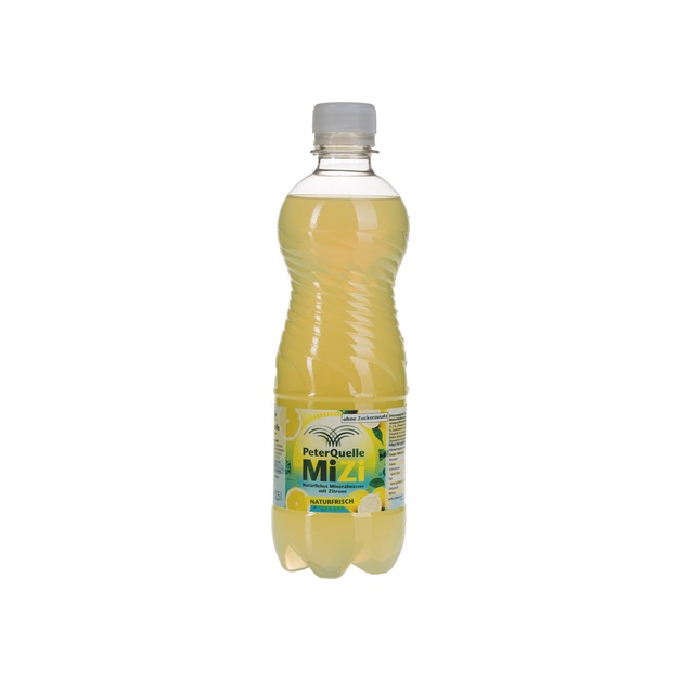 Peterquelle Mineralwasser Mizi Mit Zitrone 0,5 l