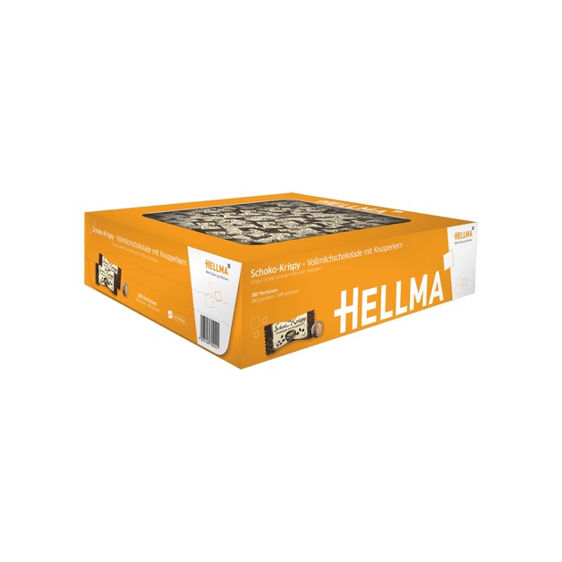 Hellma Schoko Krispy 400 Stk.