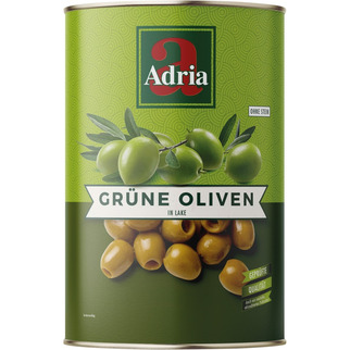 Adria Oliven grün ohne Stein 4250ml Abtropfgewicht 2750g
