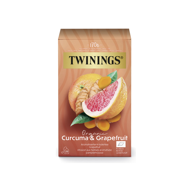 Tee Kurkuma&Grapefruit Bio Hülle Twinings 20x2g