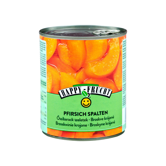 Happy Frucht Pfirsichspalten 850 ml