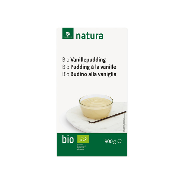 Natura Bio Vanillepudding 900g