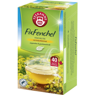 Teekanne Fixfenchel 40er