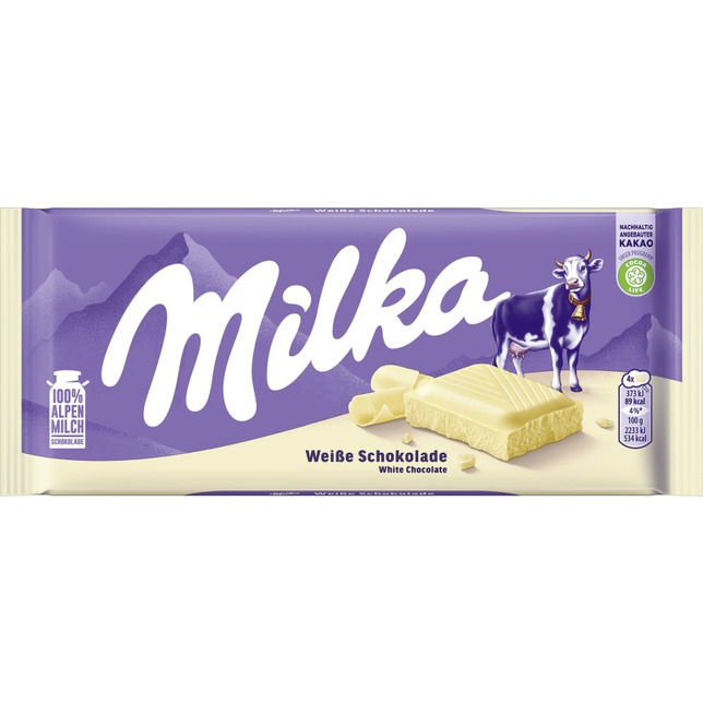 Milka 100g weiß