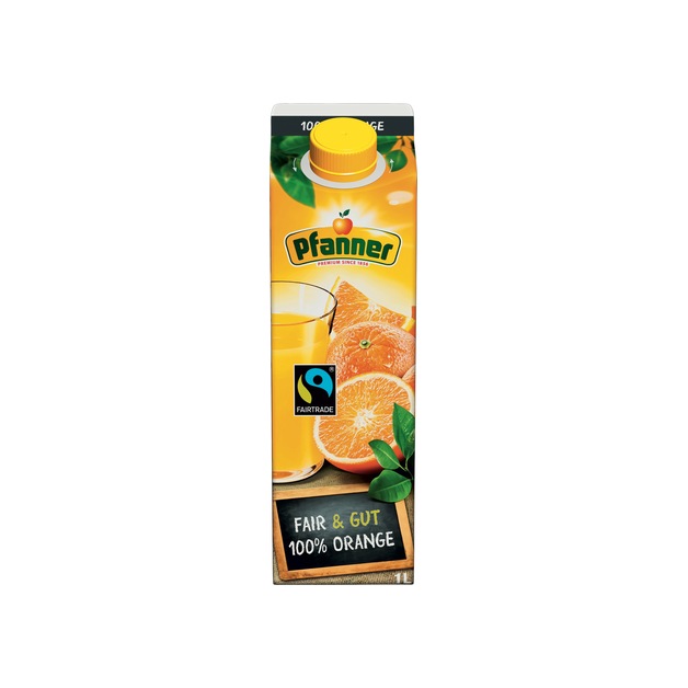 Pfanner Orangensaft Fairtrade 1 l