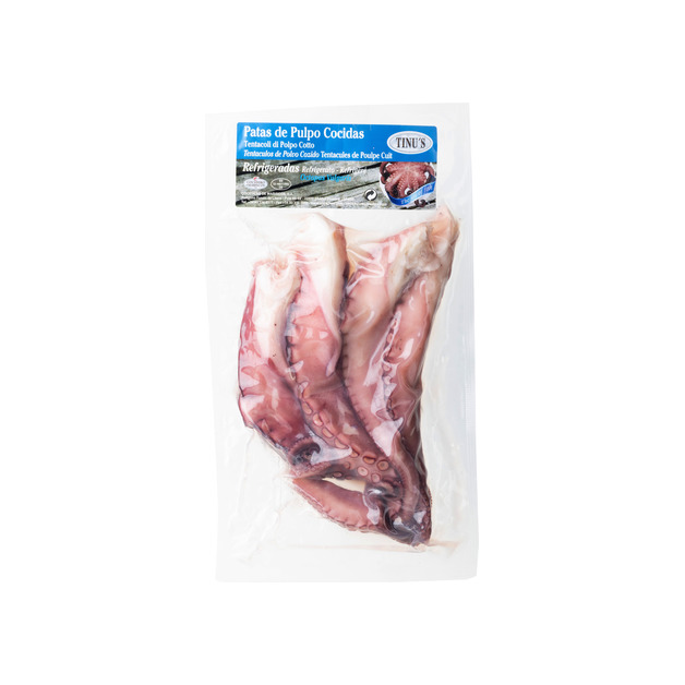 Octopus Tentakeln gekocht gefangen im Ostzentralatlantik 350 g