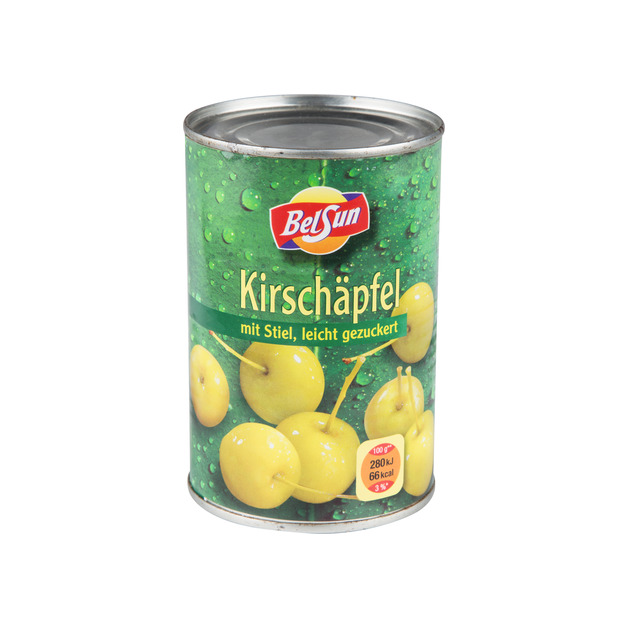 Belsun Kirschäpfel mit Stiel 425 ml