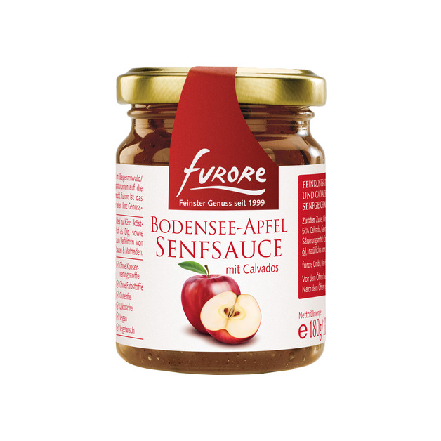 furore Bodensee-Apfel Senfsauce mit Calvados 180 g