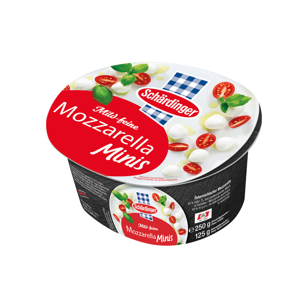 Schärdinger Mozzarella Minis 45 % Fett i. Tr. 125 g