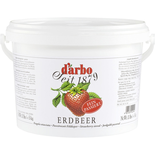 Darbo Erdbeer passiert 5kg