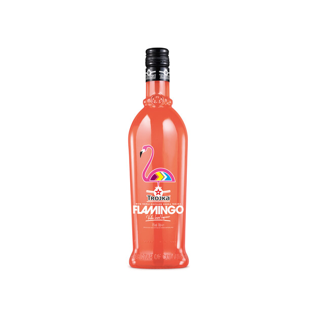 Wodka Liqueur Trojka Flamingo 17ø 7dl