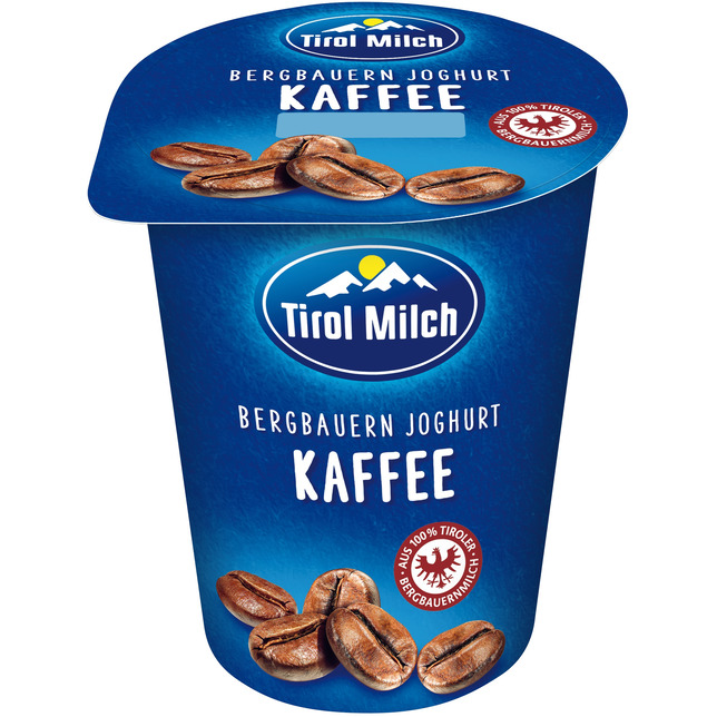 Tirol Milch Fruchtjoghurt 180g Kaffee 3,2% Fett