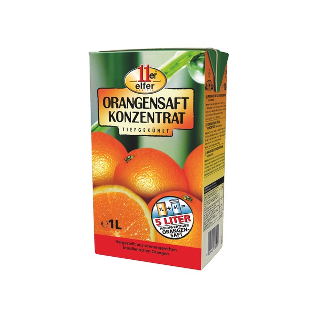 11er Orangensaftkonzentrat tiefgekühlt 1,135 kg