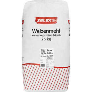 Selex Weizenmehl griffig 25kg 480