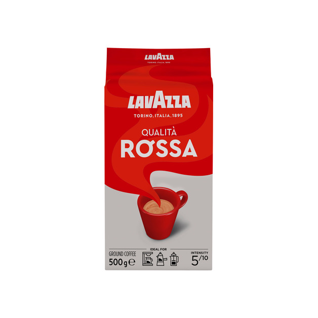 Lavazza Espresso Rossa 500g, Gemahlen