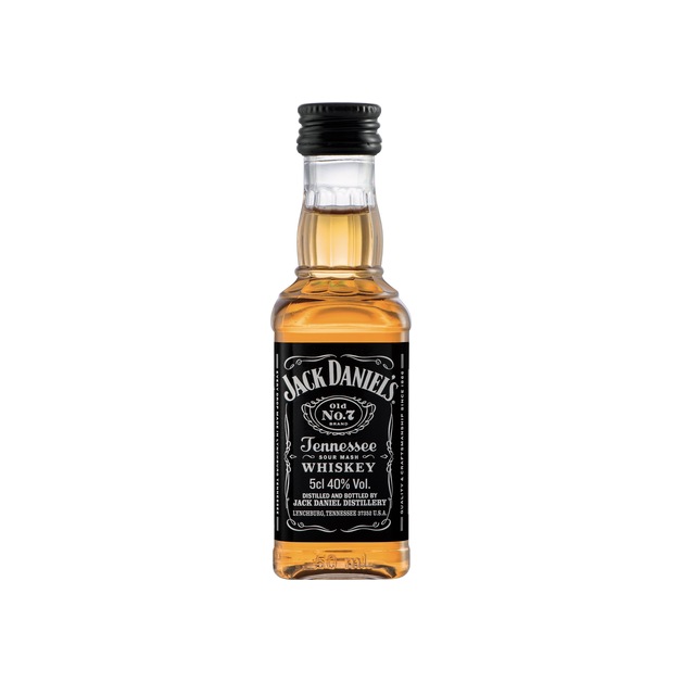 Jack Daniels Tennessee Sour Mash Whiskey aus den USA 0,05 l