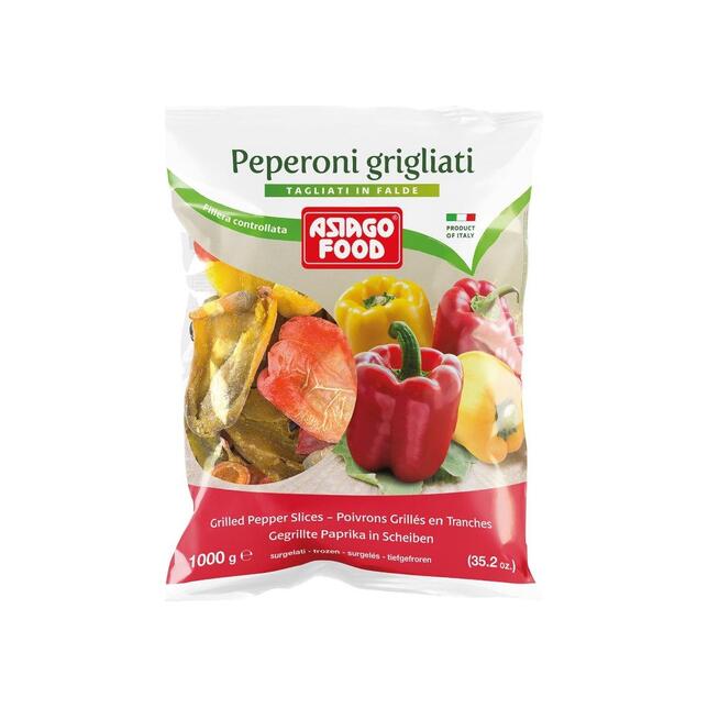 Peperoni grigliati surg. 1 kg. Asiago Food (crtx7kg.)