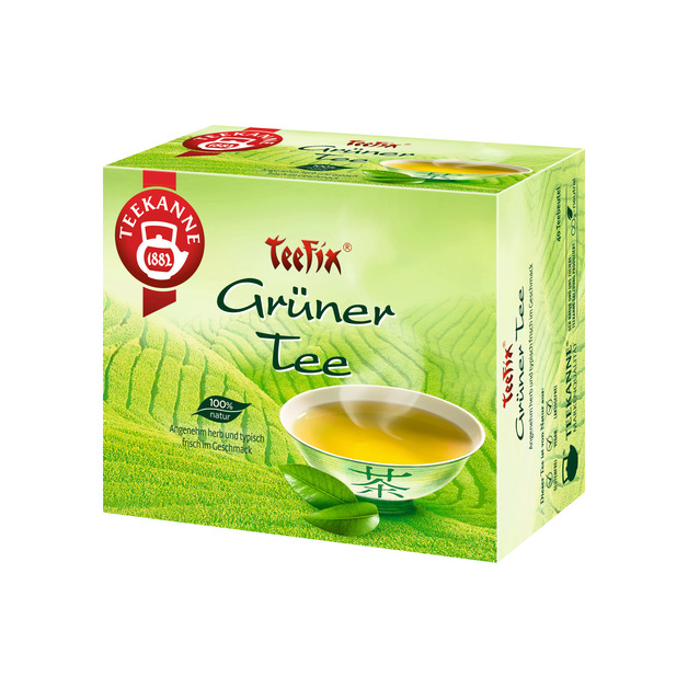 Teekanne Teefix Grüner Tee 40er