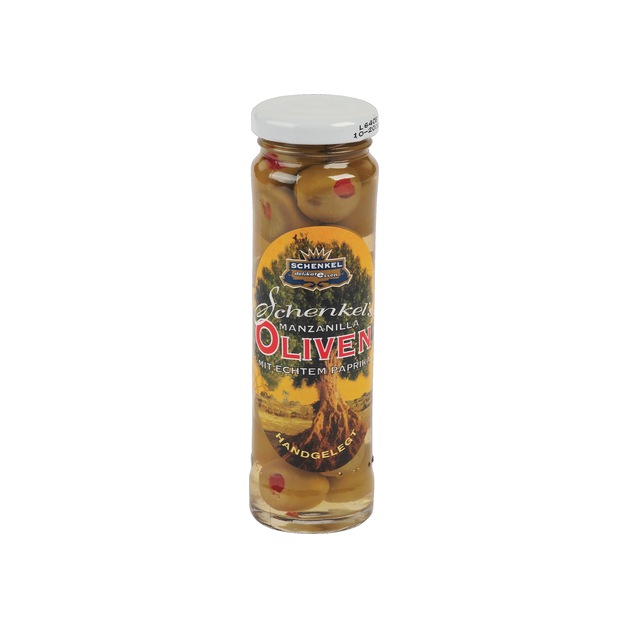 Schenkel Oliven mit Paprika 142 g