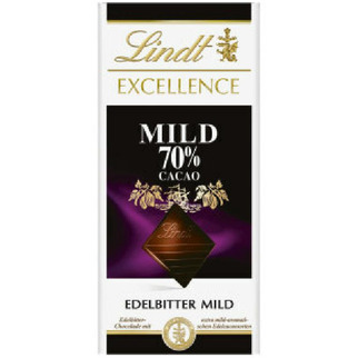 Lindt Excellence 70% mild 100g