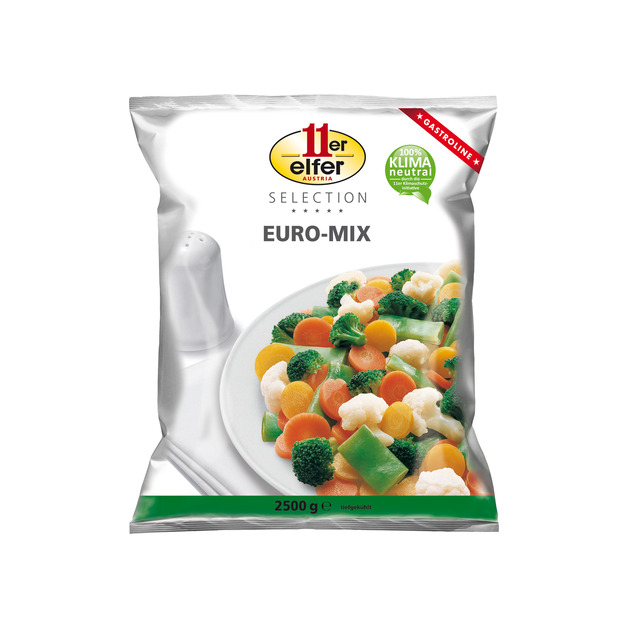 11er Selection Euromix tiefgekühlt 2,5 kg