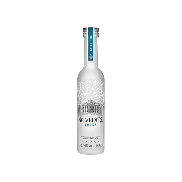Belvedere Wodka pure aus Polen 0,05 l