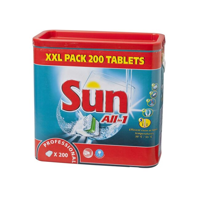 Geschirr Tabs Sun Professional All in 1 2x102Stk