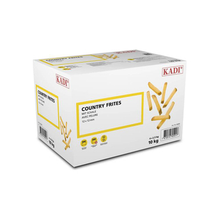 Pommes Frites Country mit Schale