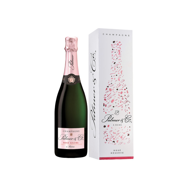 Palmer & Co Champagne Rose Solera im Geschenkkarton 0,75 l