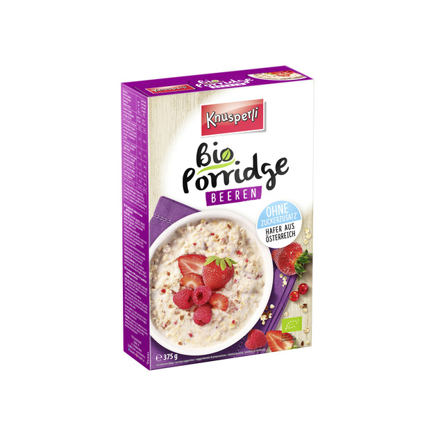 Knusperli Bio Porridge Beeren 375 g