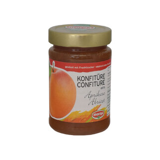Konfi Aprikosen mit Fruchtzucker Morga 350g