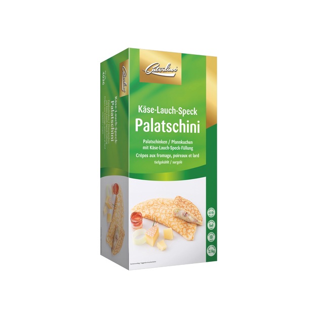 Caterline Palatschini Käse Lauch Speck tiefgekühlt 2 x 2,1 kg