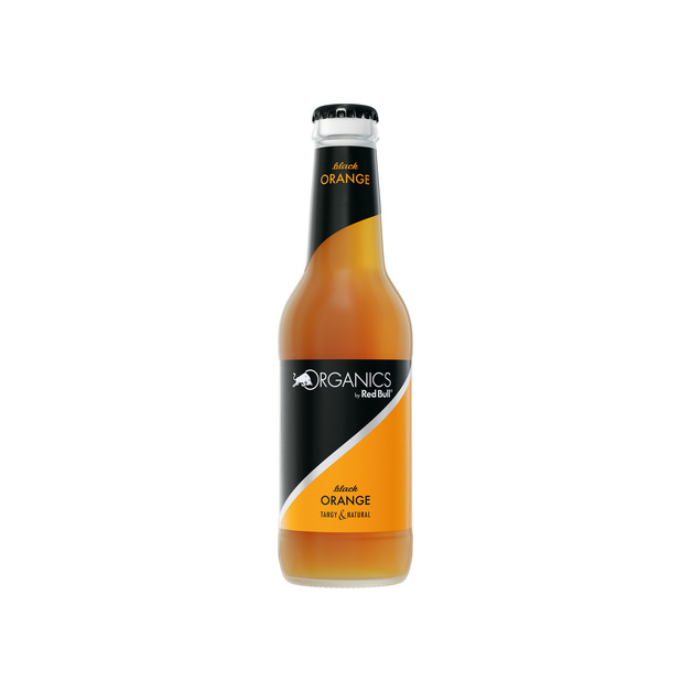 Organics by Red Bull Black Orange Glasflasche 0,25 l