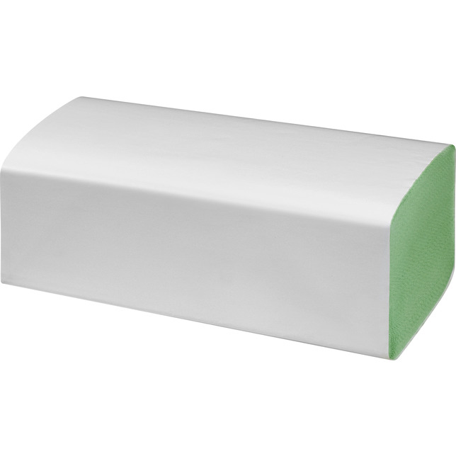 Selex Papierhandtücher 3000Stk 25x23cm 2lg V-Falz grün