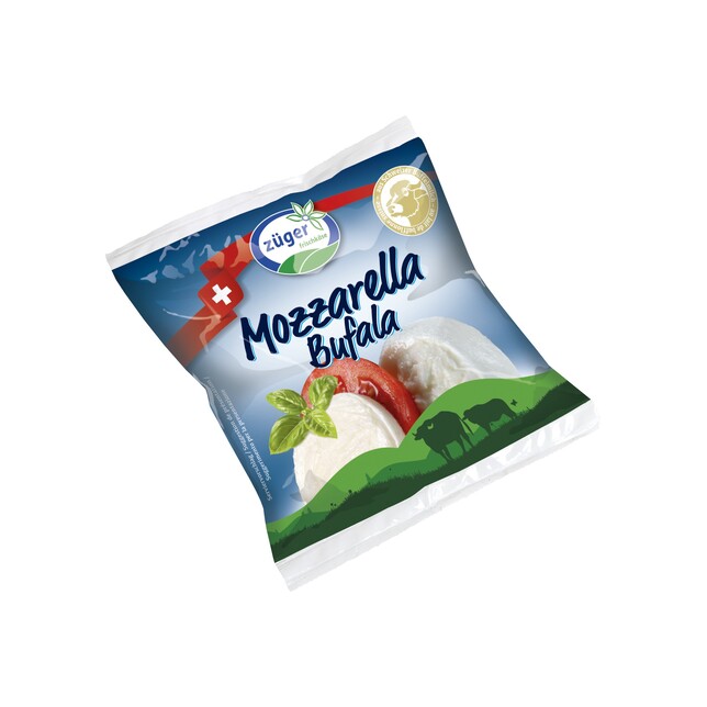 Mozzarella Bufala Kugel CH 52% FiT Züger 3x125g