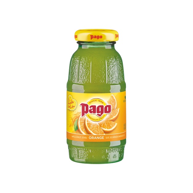 Pago Orangensaft mit Fruchtfleisch 0,2 l EW