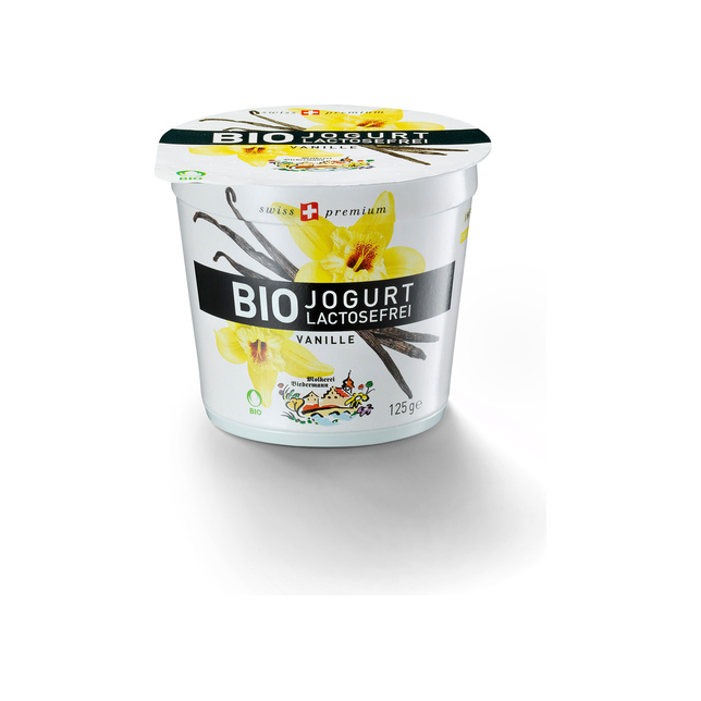 Joghurt Vanille laktosefrei Bio 6x125g