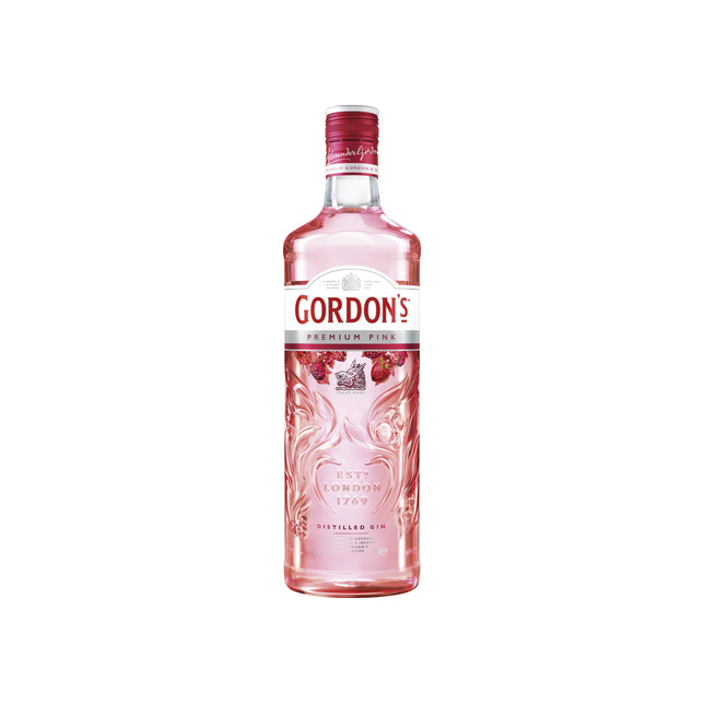 Gin Gordons Pink 37,5ø 7dl