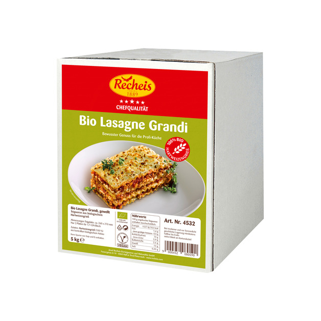 Recheis Bio Lasagne 5 kg