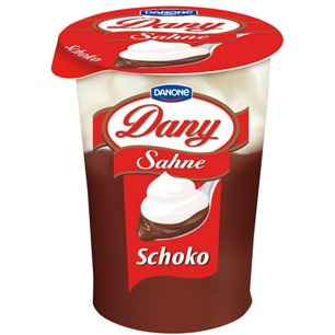 Danone Dany Sahne Schoko 125g