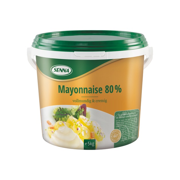 Senna Mayonnaise 80% Fett 5 kg