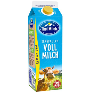 Tirol Milch ESL Tiroler Bergbauern Vollmilch 1l 3,5%Fett
